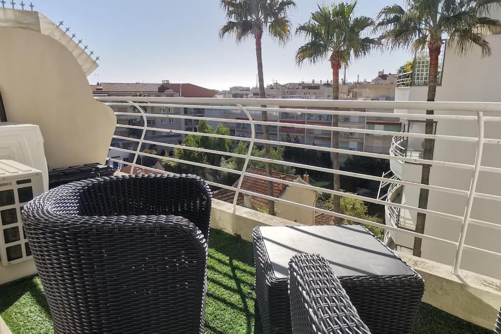 Cannes Pointe Croisette Studio Plage 2 Min A Pieds Exteriör bild