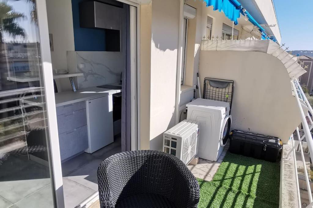 Cannes Pointe Croisette Studio Plage 2 Min A Pieds Exteriör bild