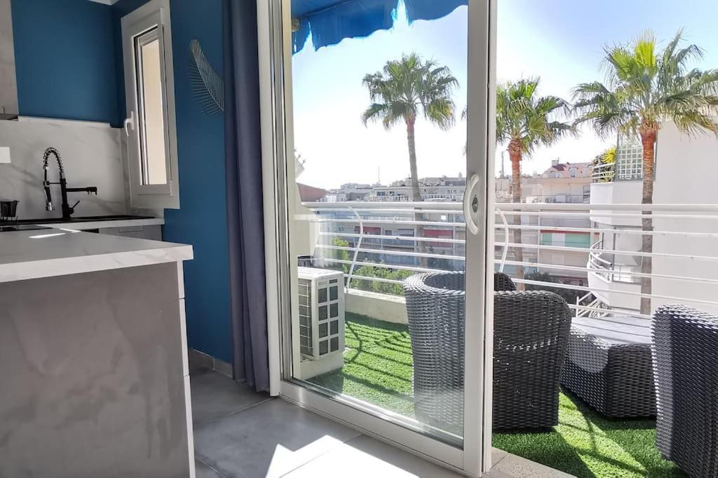 Cannes Pointe Croisette Studio Plage 2 Min A Pieds Exteriör bild
